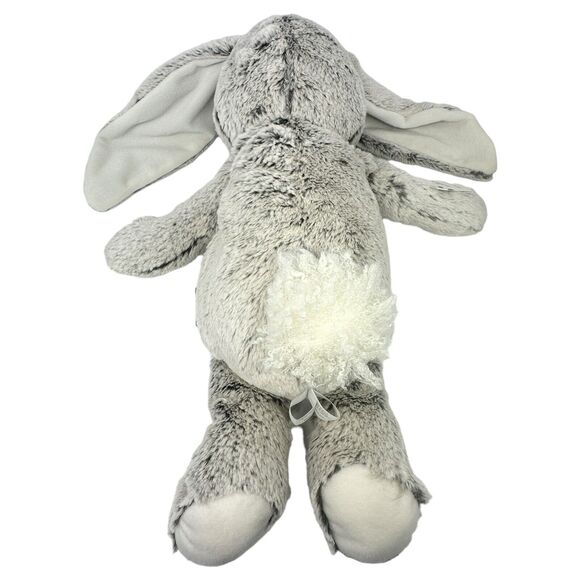 Hallmark MATTHEW Gray Bunny Plush 16" Soft Easter Decor Toy Floral Bow NWT - Picture 7 of 10